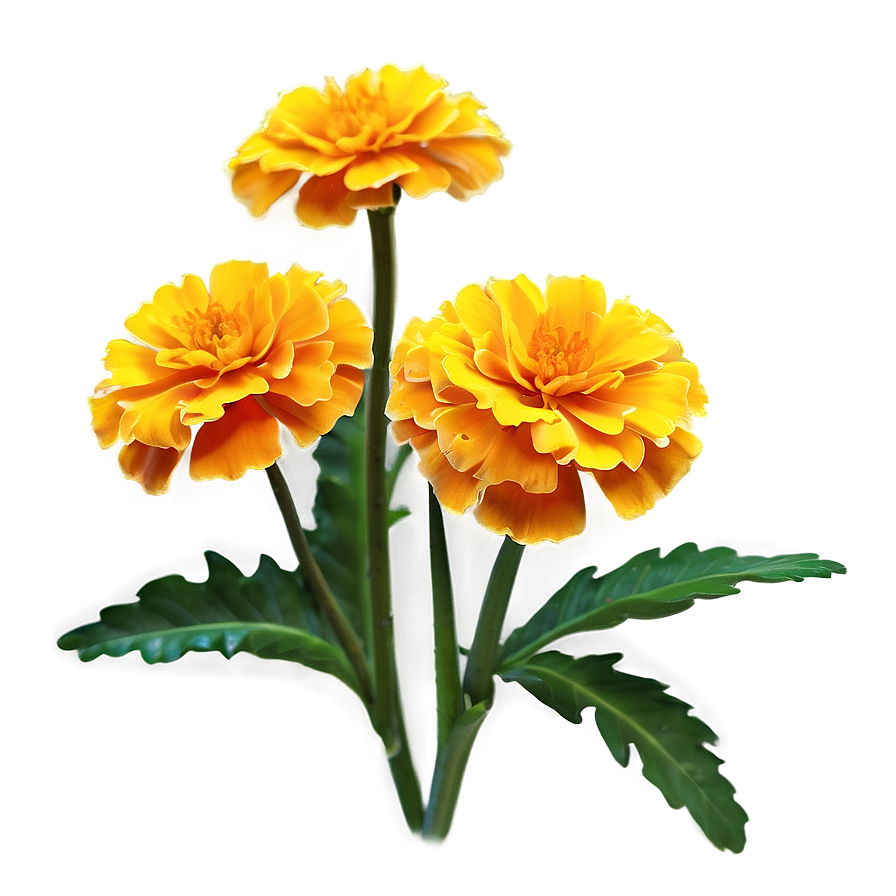 Marigold Plant Png Wqu PNG