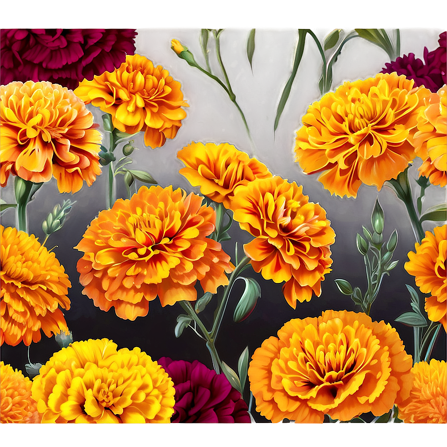 Marigolds For Day Of The Dead Png 91 PNG