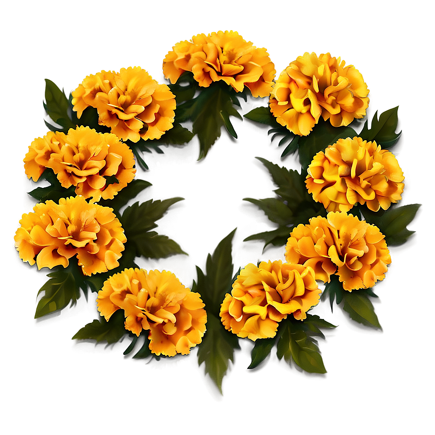 Marigolds For Day Of The Dead Png Jkj PNG