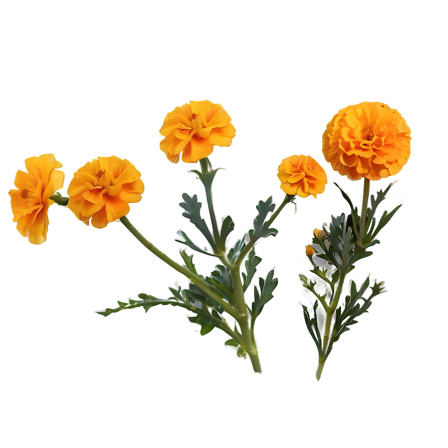 Marigolds In Nature Png Res PNG