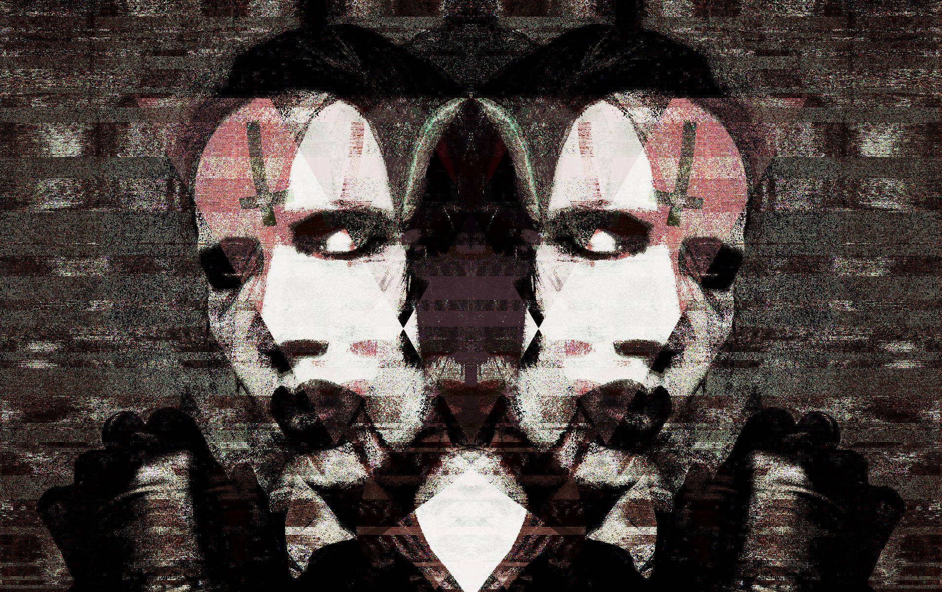 Det ikoniske Marilyn Manson-sang spiller på tapetet. Wallpaper