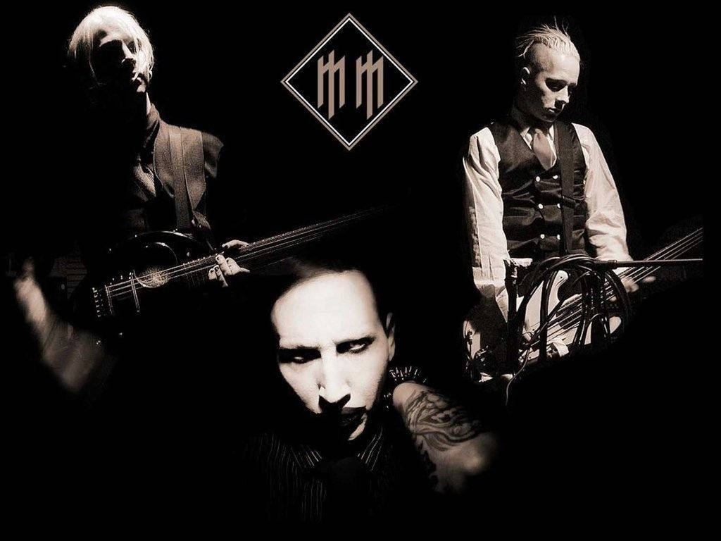 Visionær rock ikon, Marilyn Manson Wallpaper