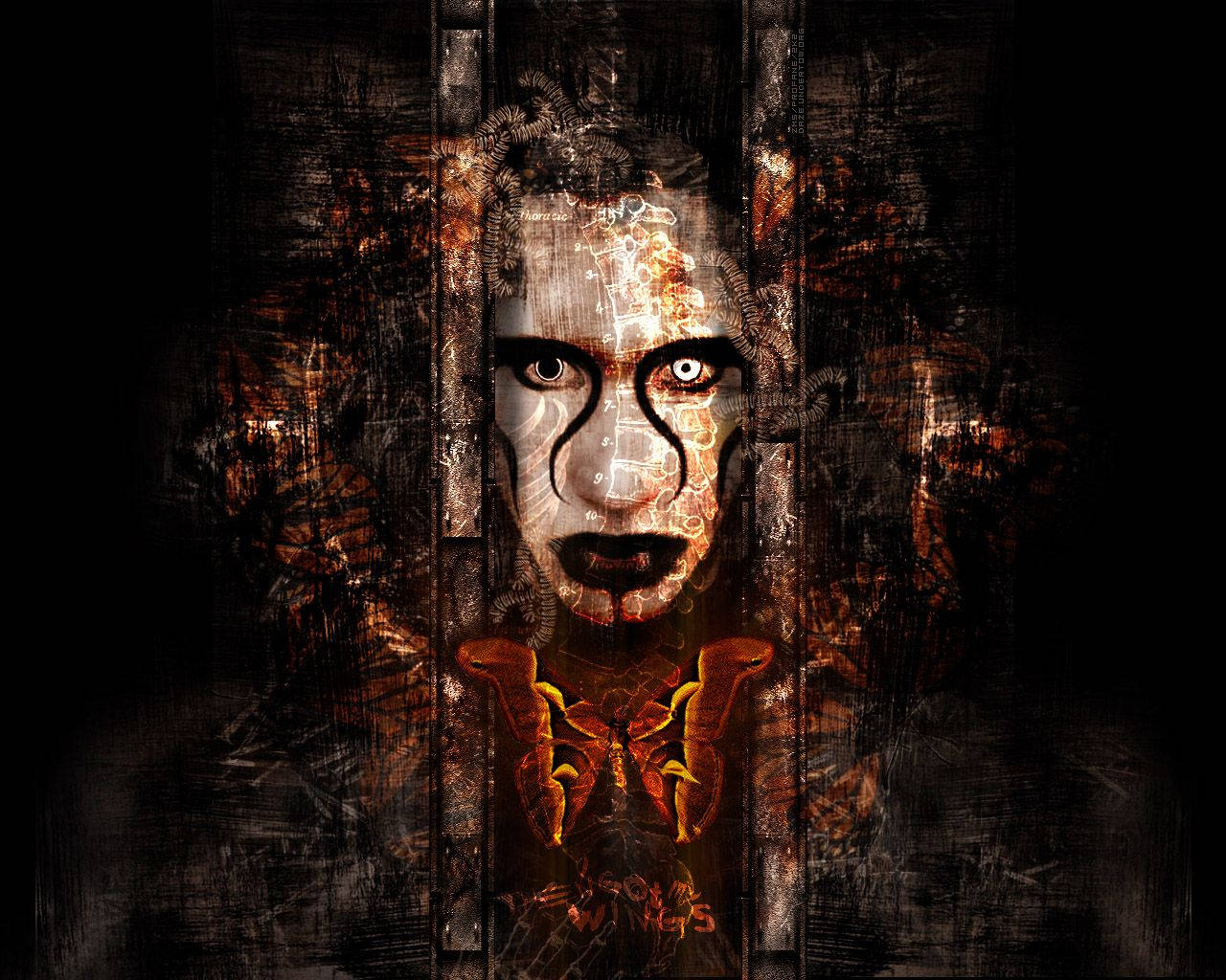 Marilyn Manson, Musik Ikon fra 1990'erne, Pyntet denne Tapet. Wallpaper