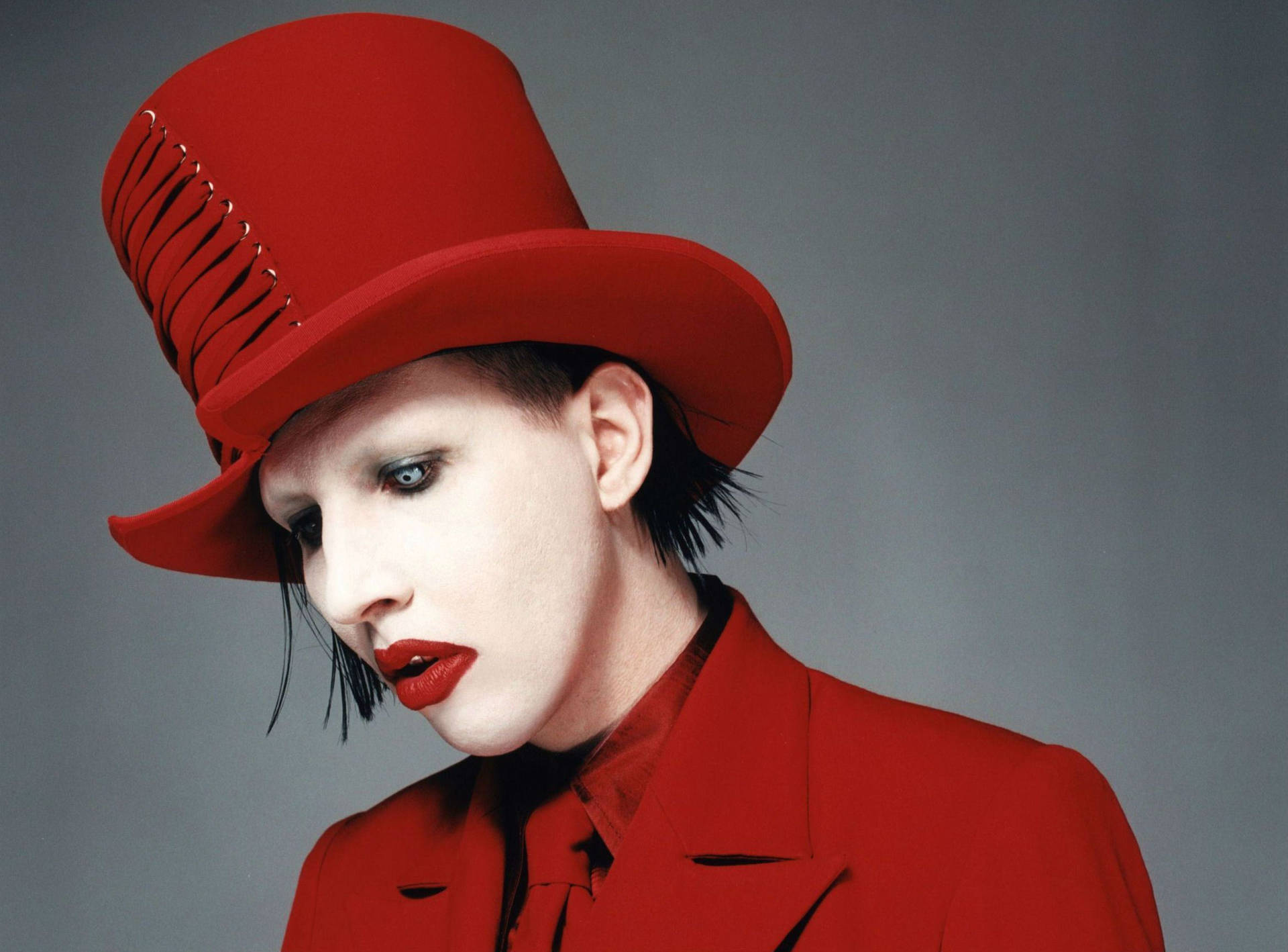 Marilynmanson På Grammys - Marilyn Manson På Grammys Är Ett Bra Motiv För En Dator- Eller Mobiltelefon Tapet. Wallpaper