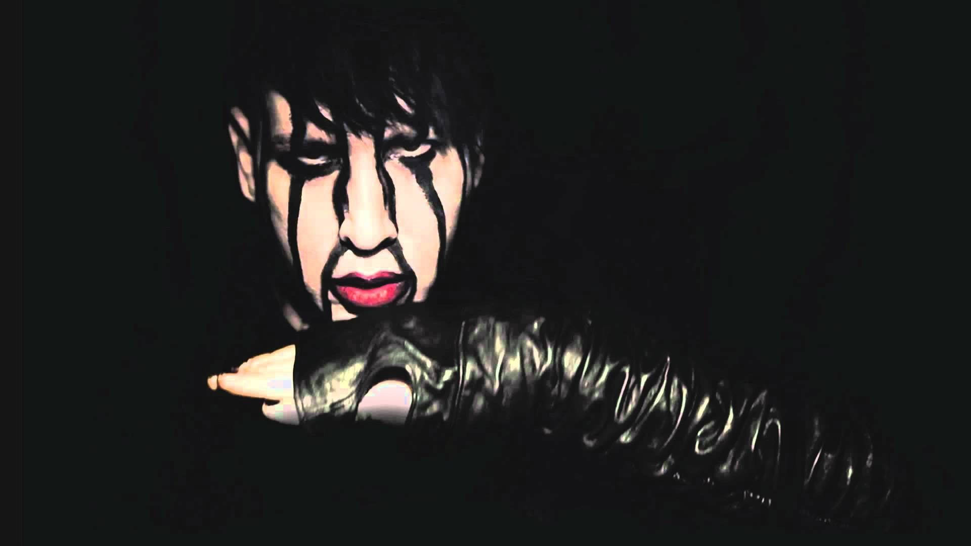 Marilyn Manson rocker scenen Wallpaper