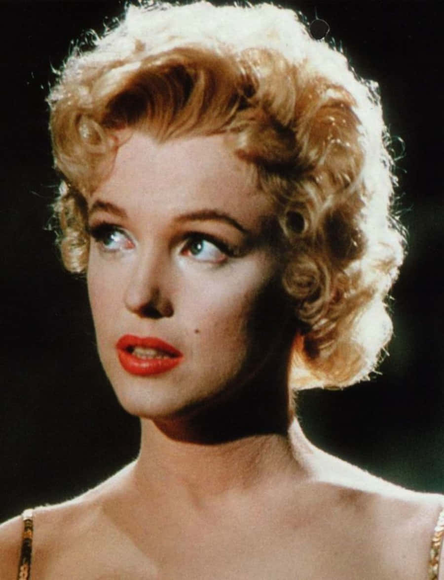 Iconischeschauspielerin Und Sängerin Marilyn Monroe