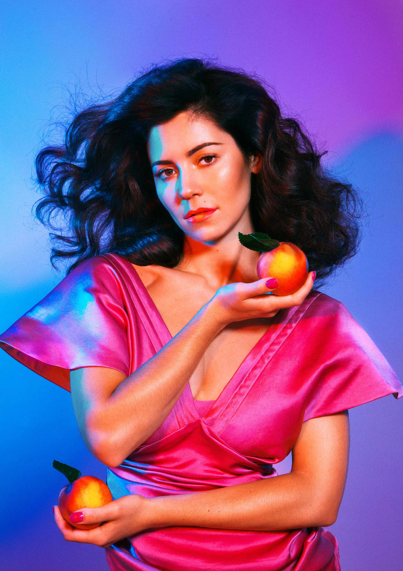 Marina And The Diamonds Oranges Background