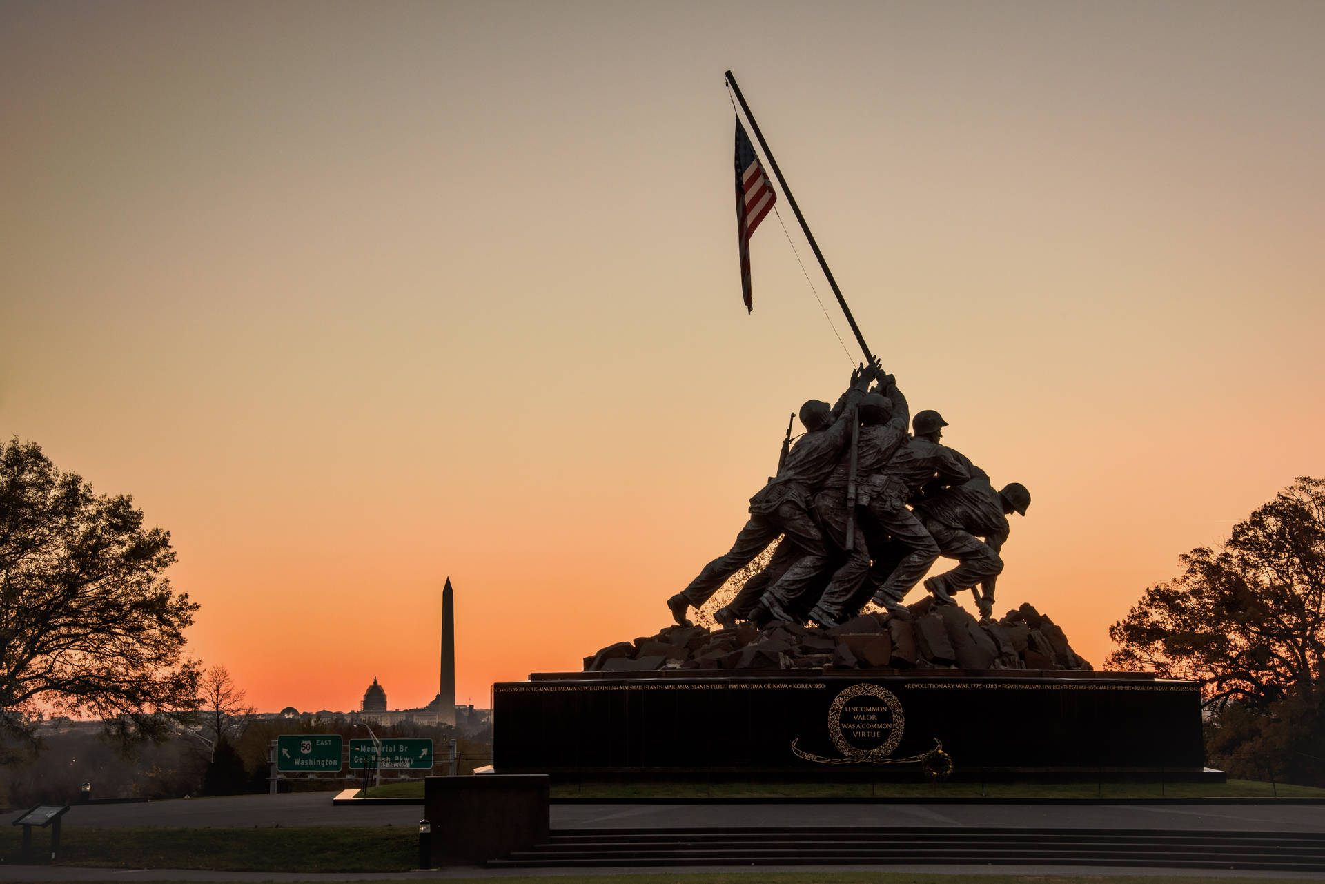 United States Marine Corps in Washington, DC Wallpaper