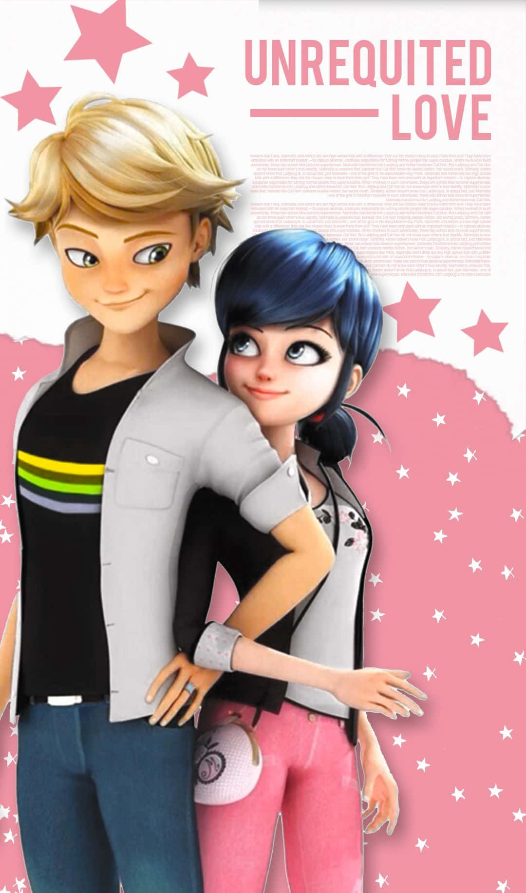 Caption: Charming Marinette smiling in her latest adventure