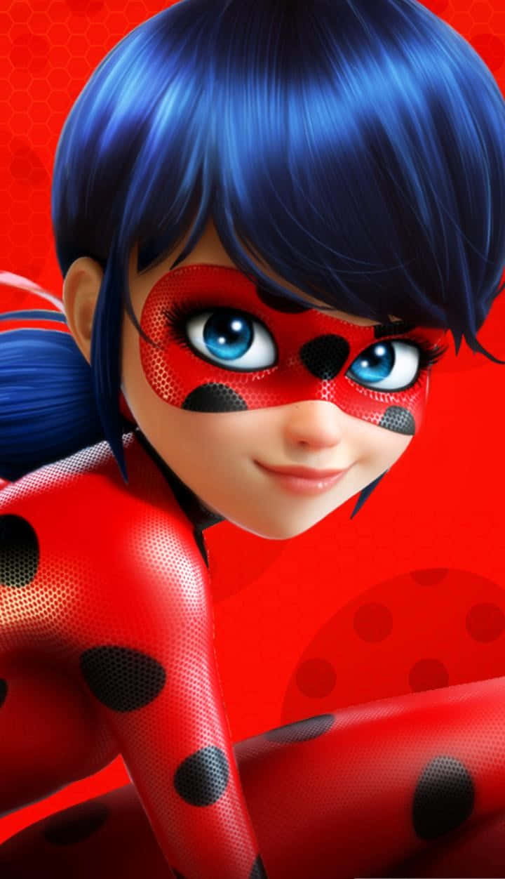 Download Charming Marinette Posing in Style | Wallpapers.com