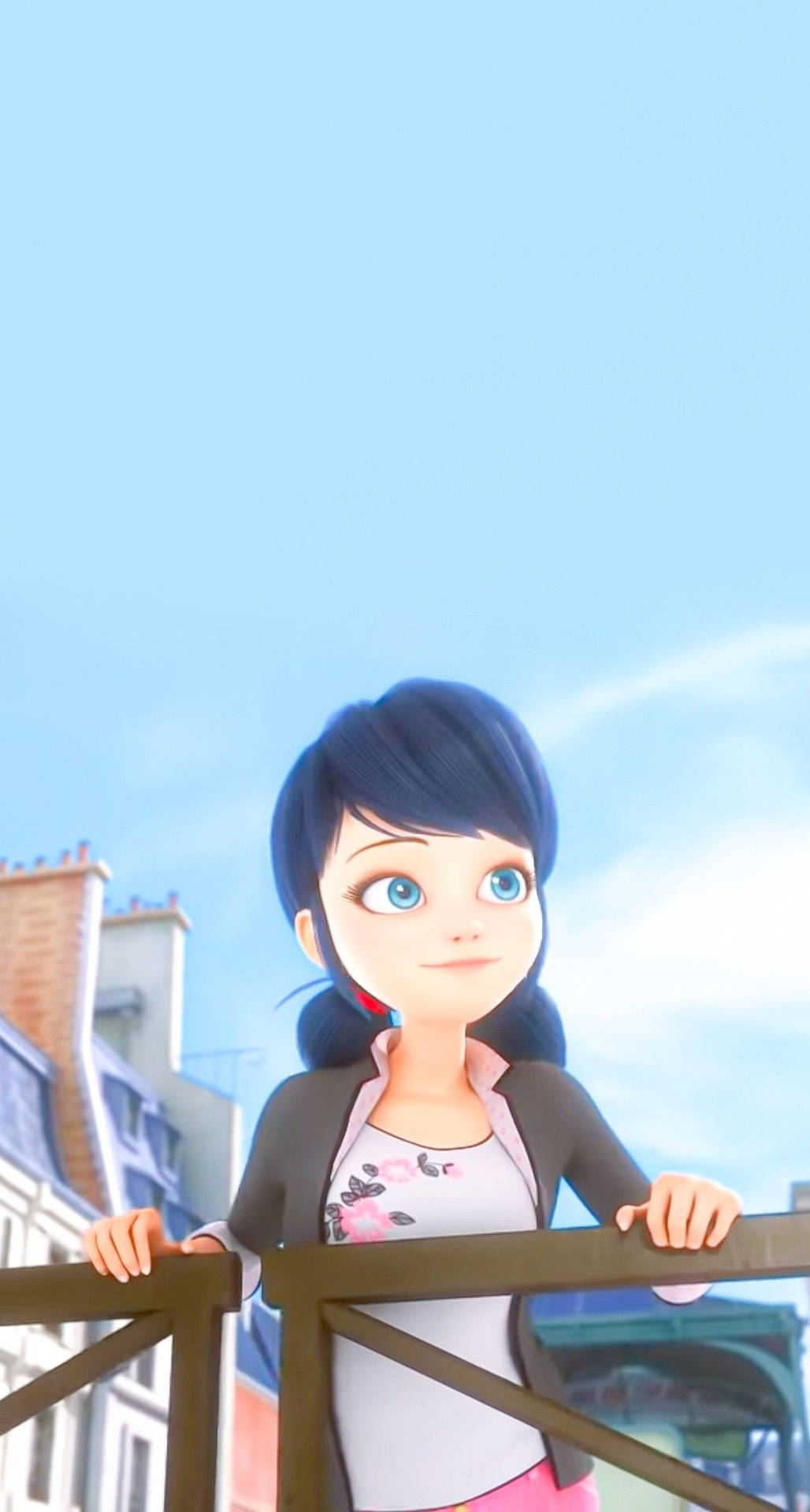 Marinette Looking At The Distance Wallpaper