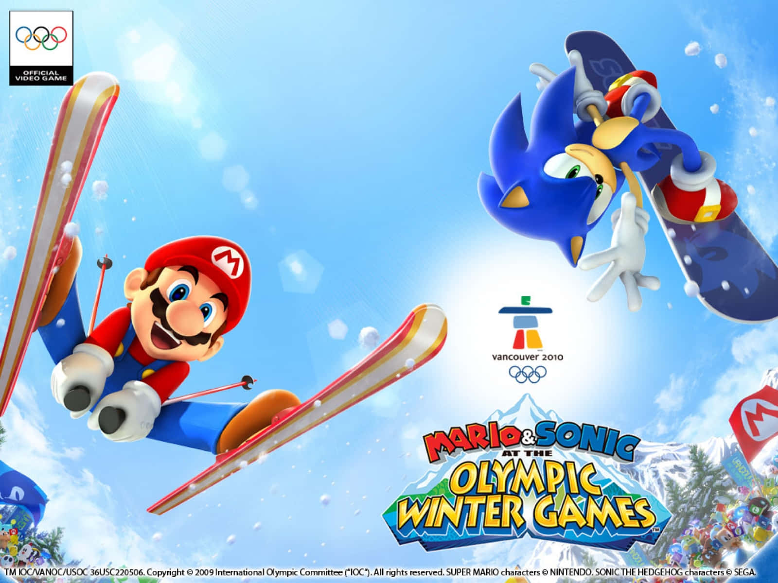 Mario And Sonic At The Olympic Games 1600 X 1200 Wallpaper Wallpaper