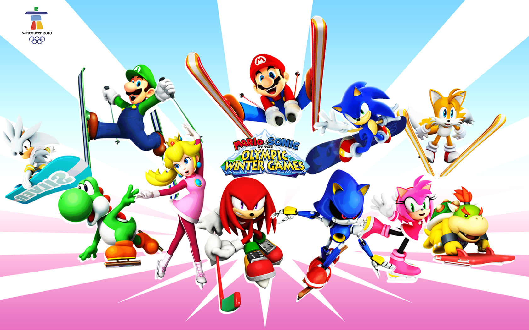 Mario And Sonic At The Olympic Games 1680 X 1050 Wallpaper Wallpaper