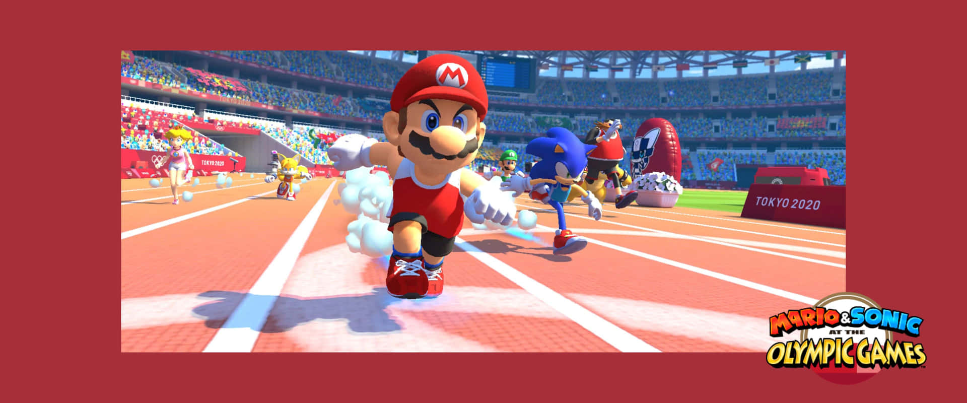 Mario And Sonic At The Olympic Games 3840 X 1600 Wallpaper Wallpaper