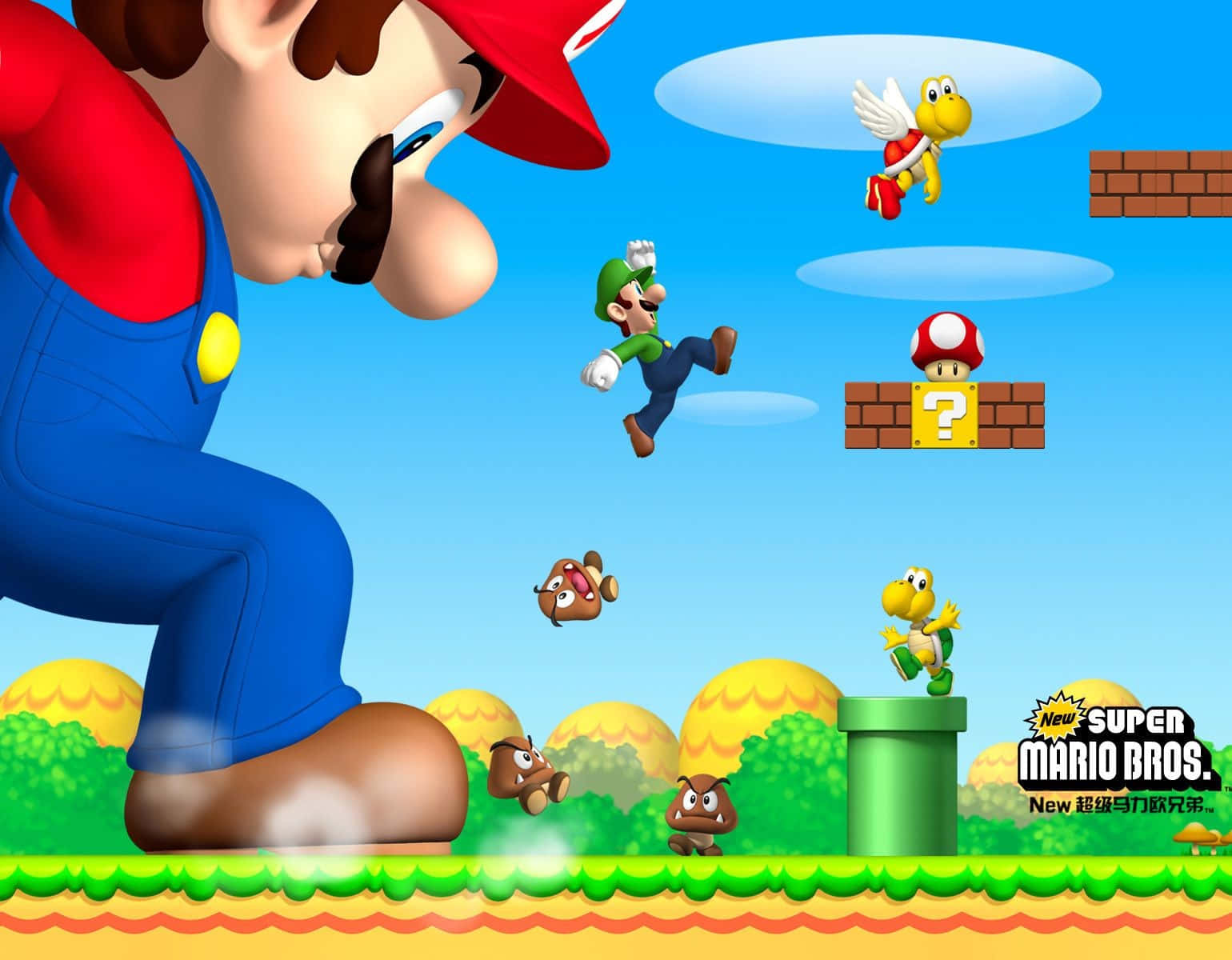 Join Mario and Luigi for an exciting adventure!