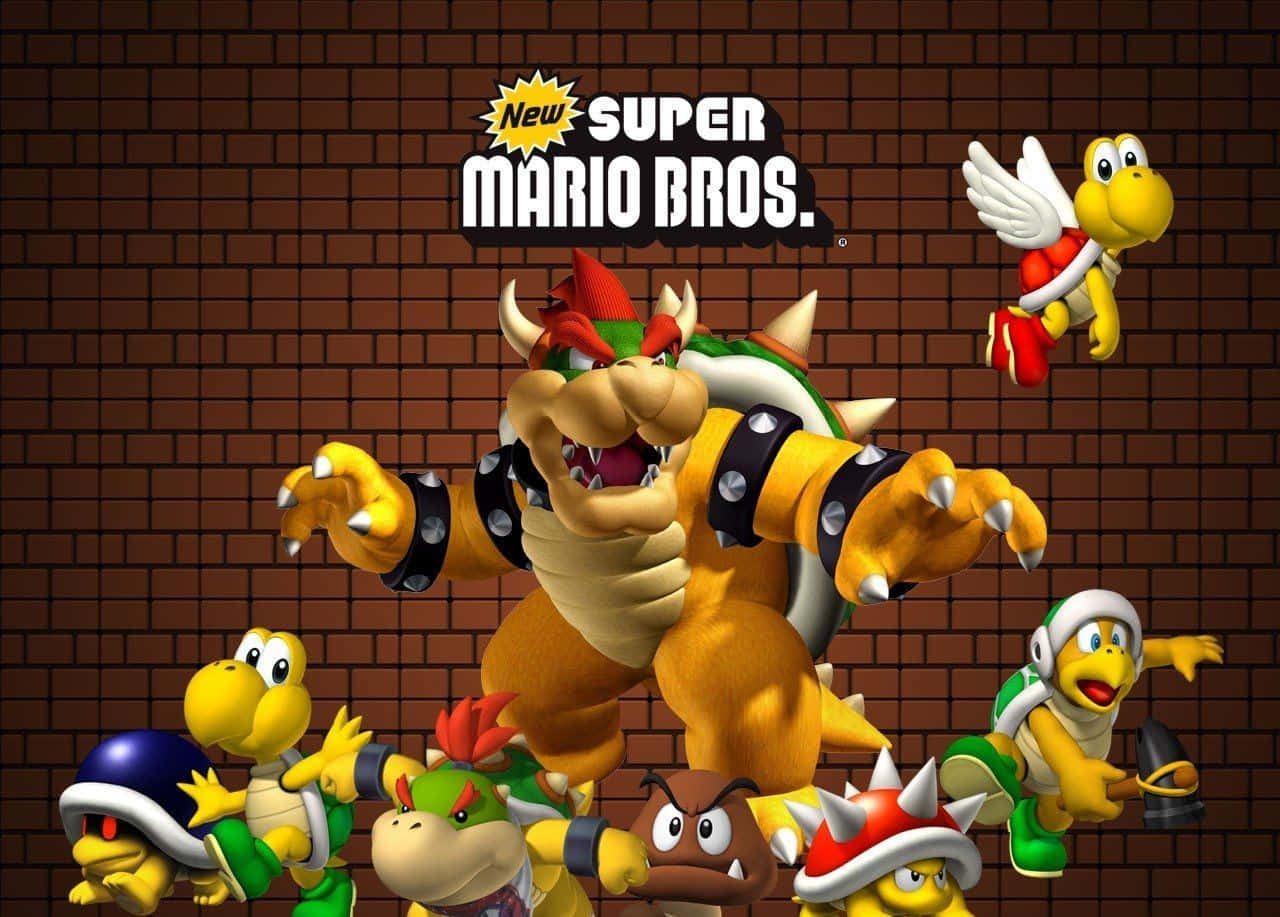 Iconic Mario Bros Scene