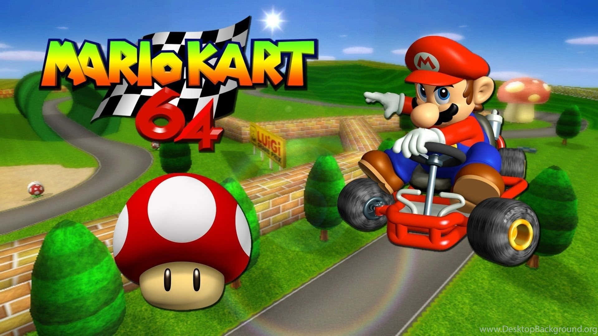 Mario Kart 64 - Nintendo Kart 64