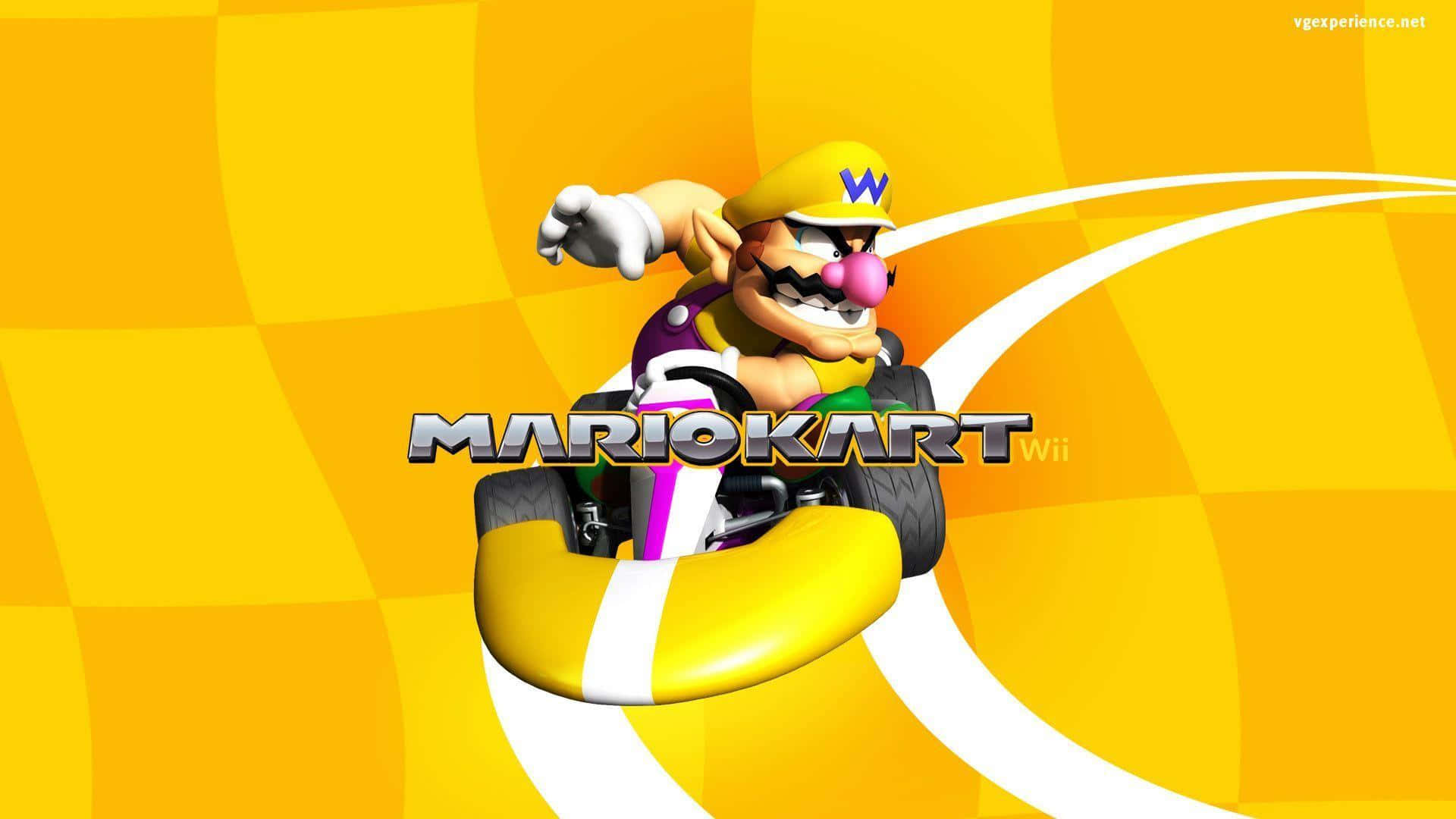 Einefestliche Mario Kart-rennen Genießen