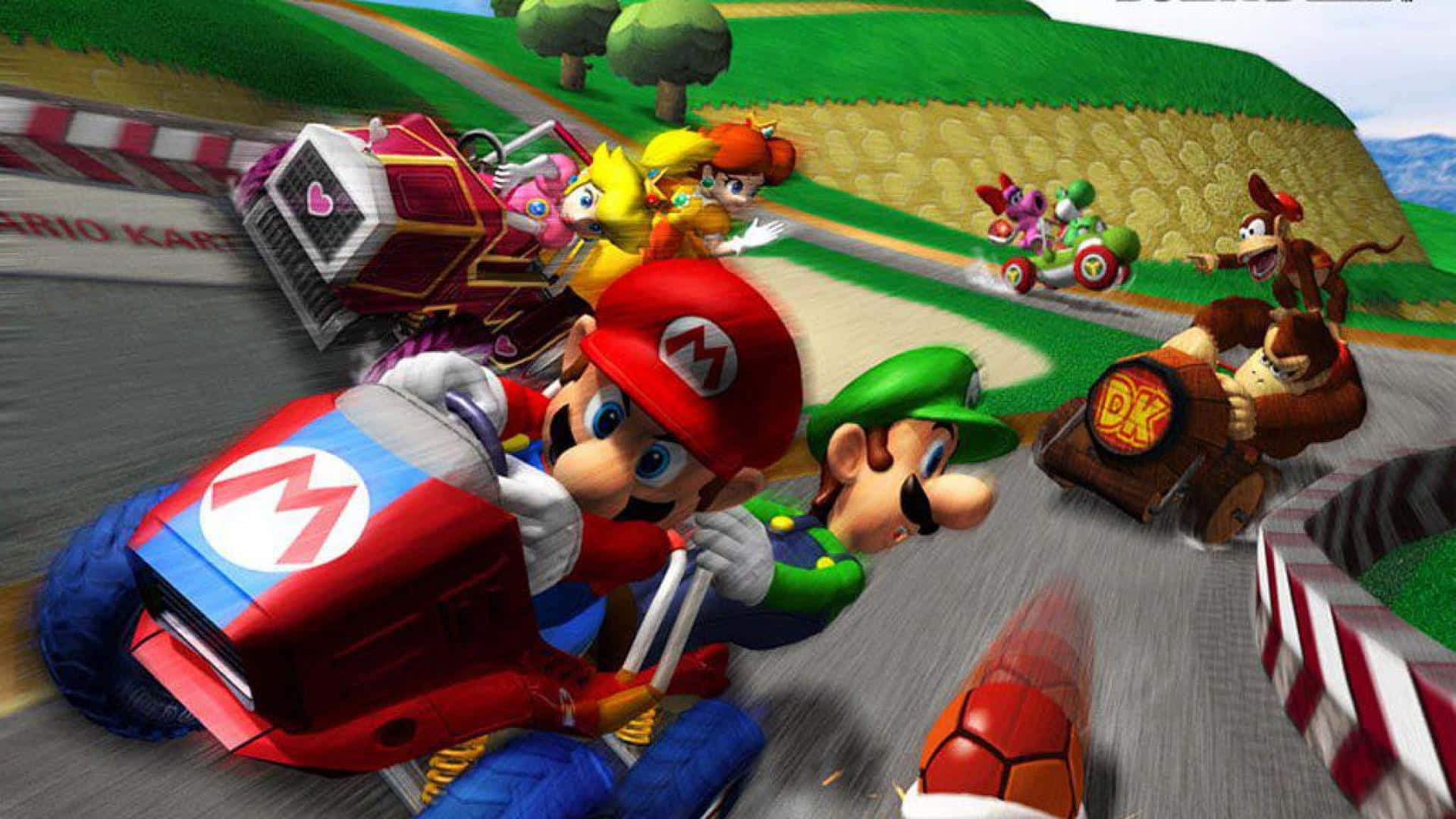 Mario Bros Racing Game
