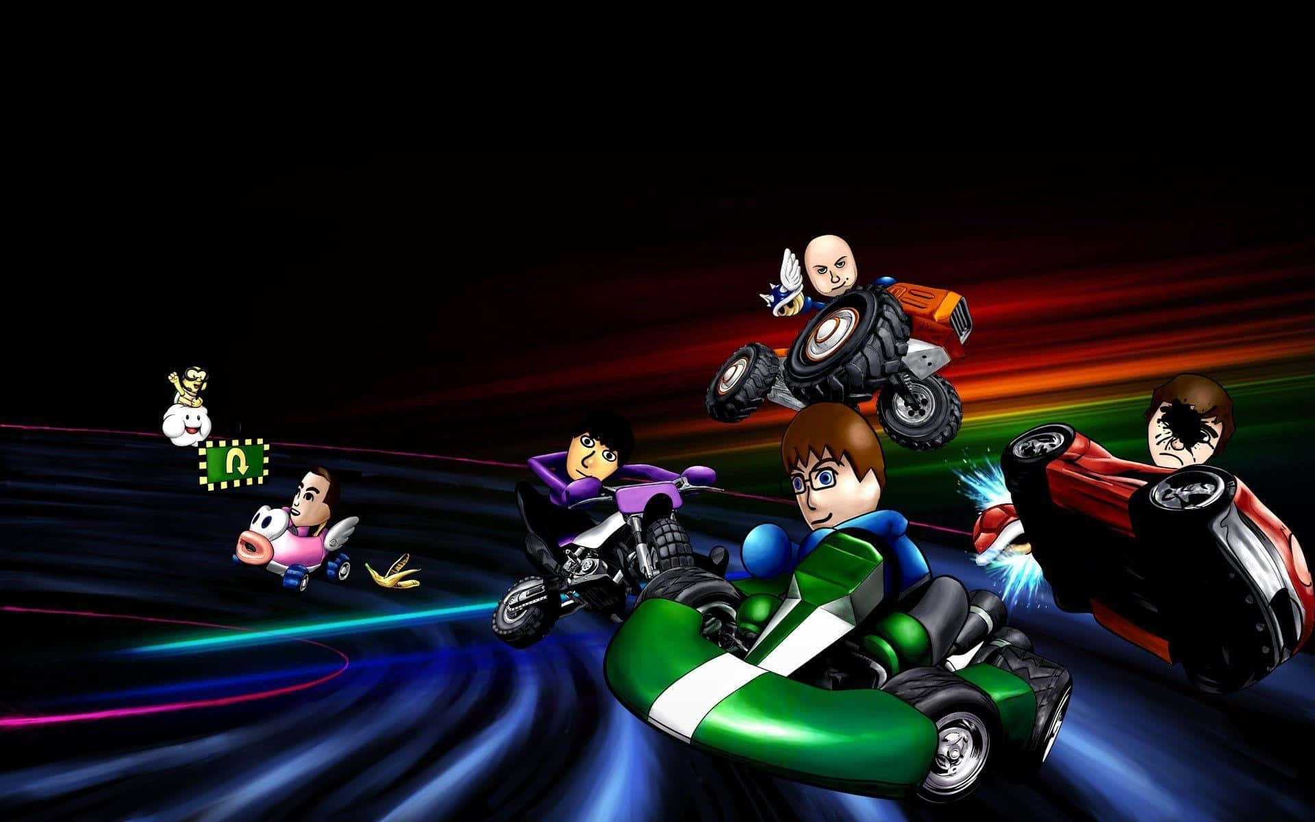 "Start your engines - It's time for the thrill of Mario Kart!"