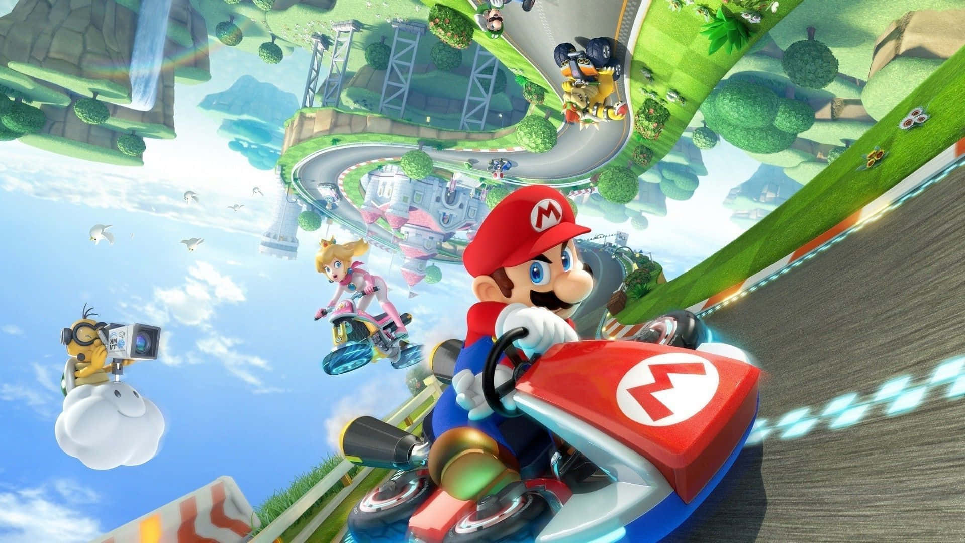 Superaa La Competencia Con Mario Kart