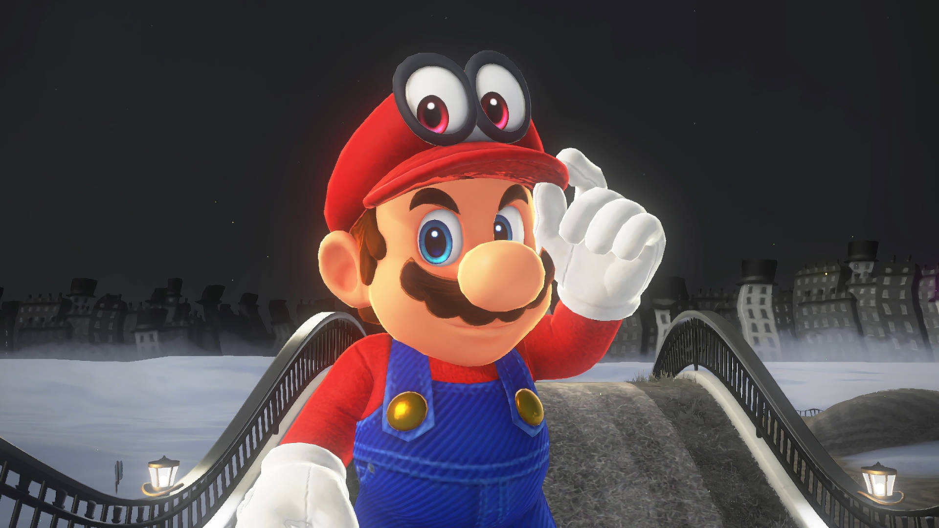Mario Kart Cap With Eyes