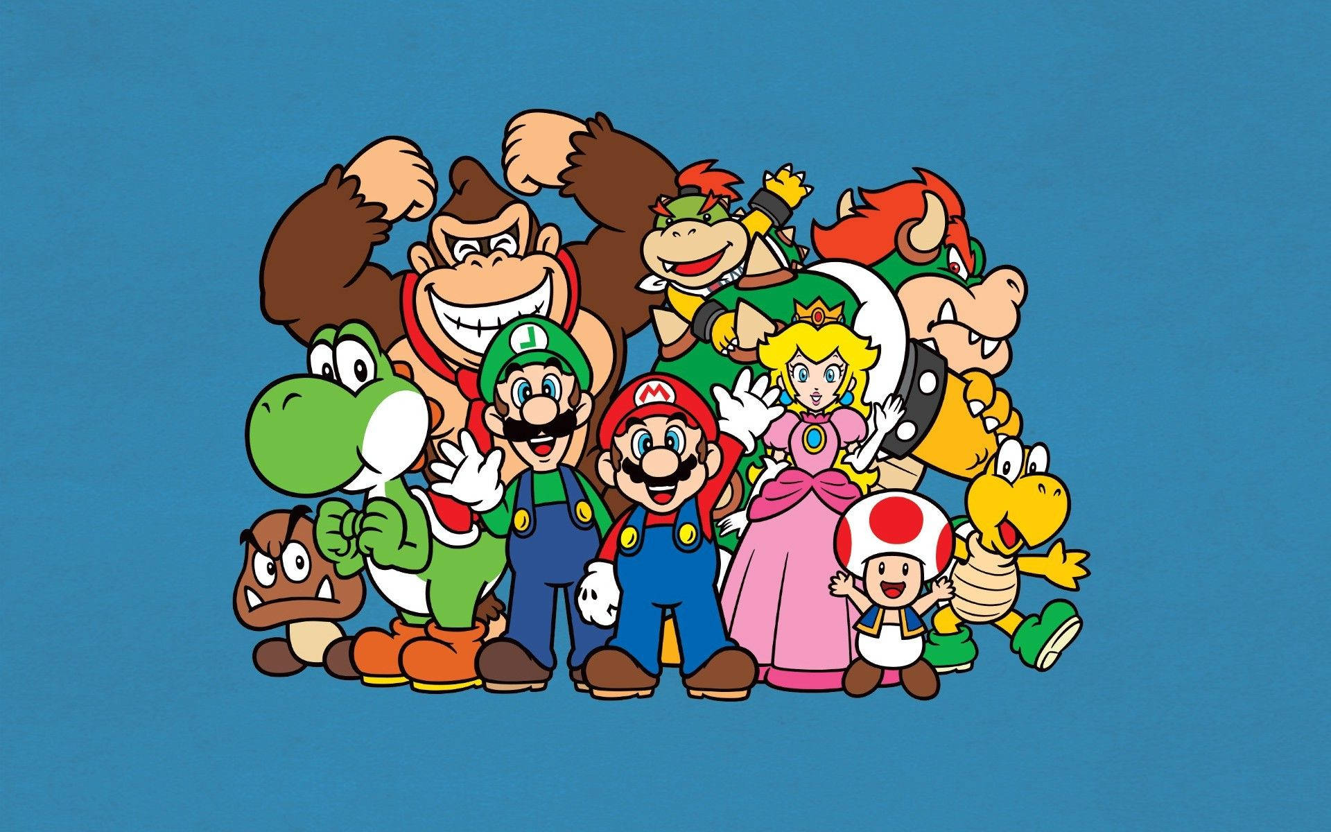 Mario, Luigi And Friends