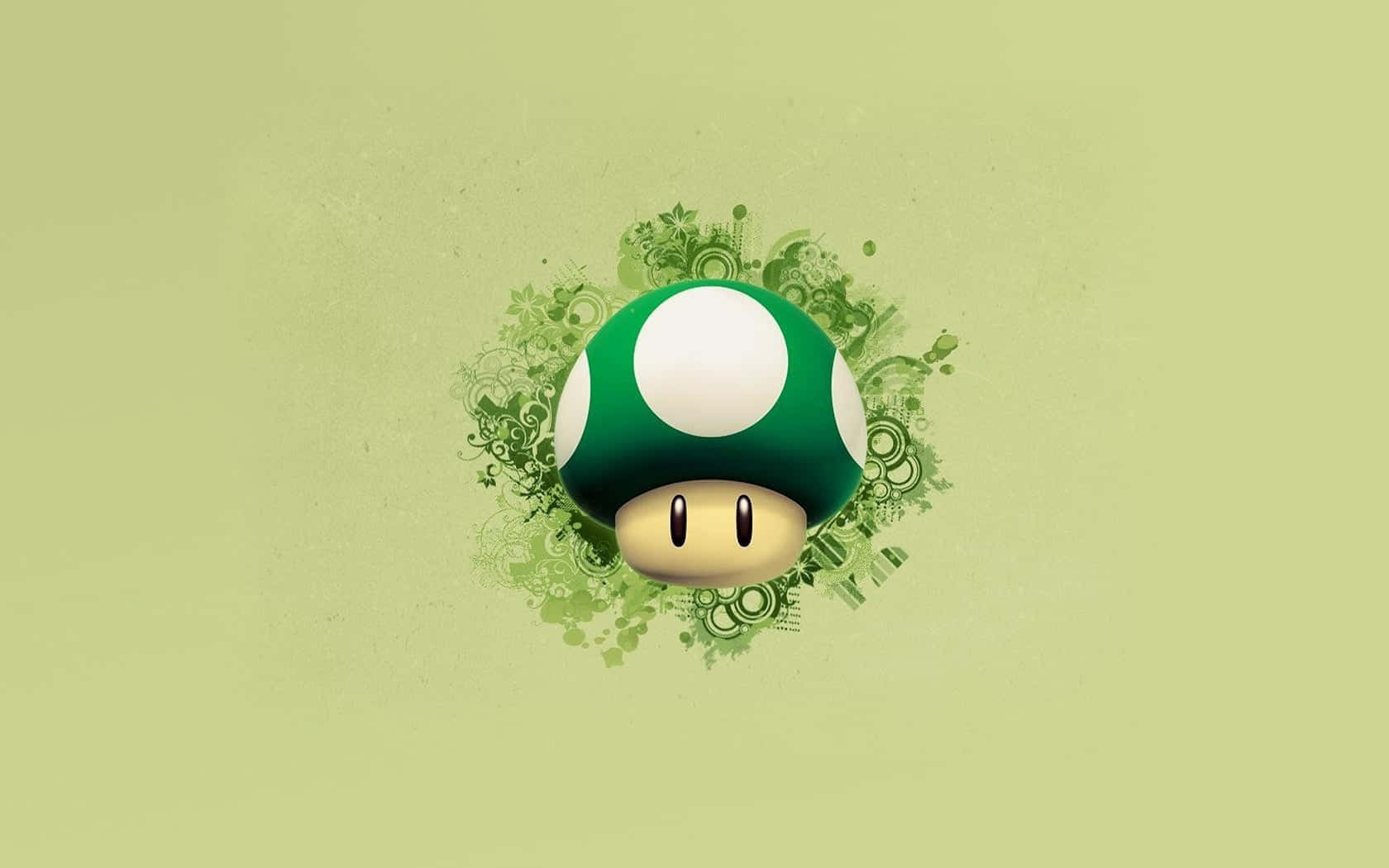 Super Mario Mushroom Power-up Wallpaper Wallpaper