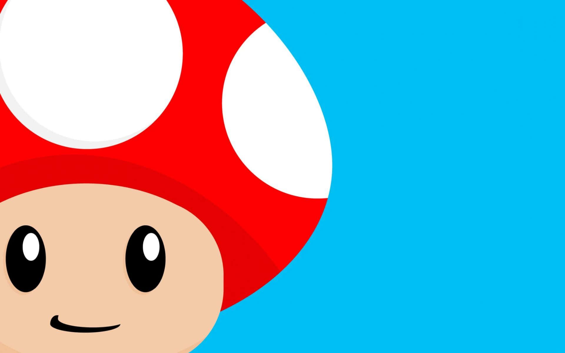 Super Mario Mushroom Wallpaper - Power-Up Your Desktop! Wallpaper