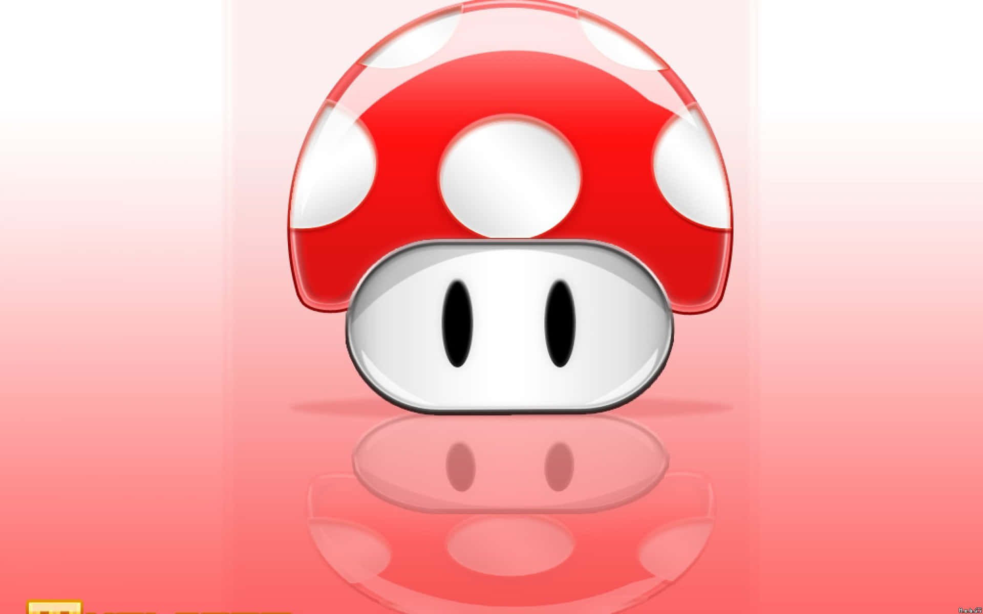 Super Mario and the Magic Mushroom Adventure Wallpaper