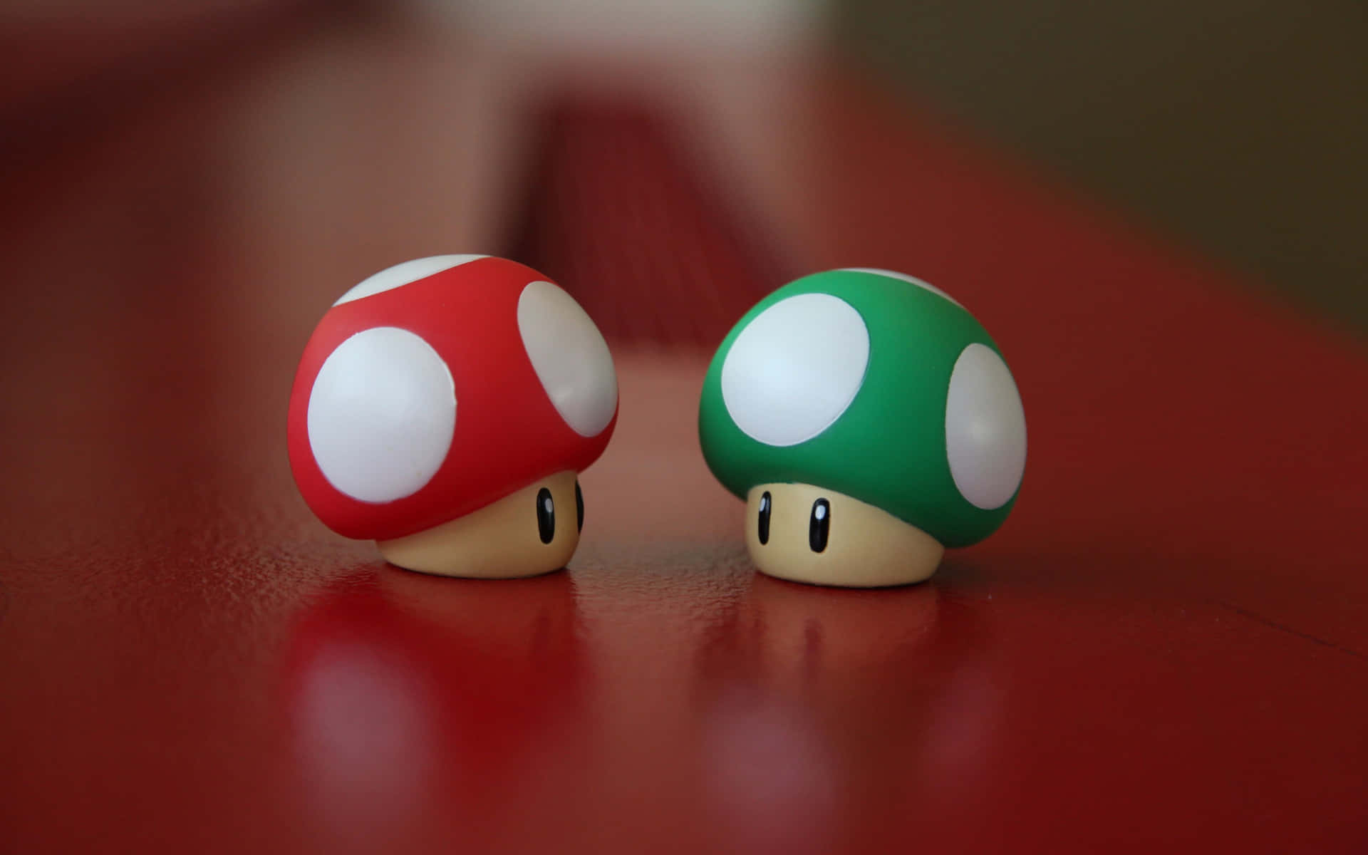 Mario Mushroom Power-Up - Explore a Magical Gaming World Wallpaper