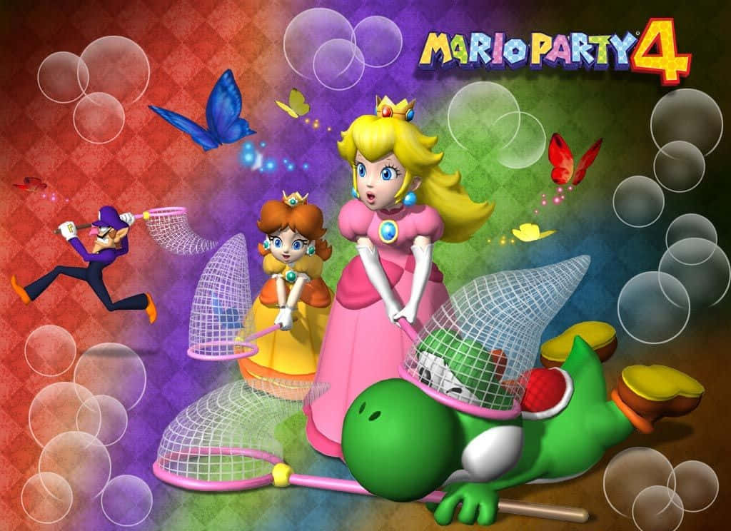 Mario Party Gaming Adventure Wallpaper