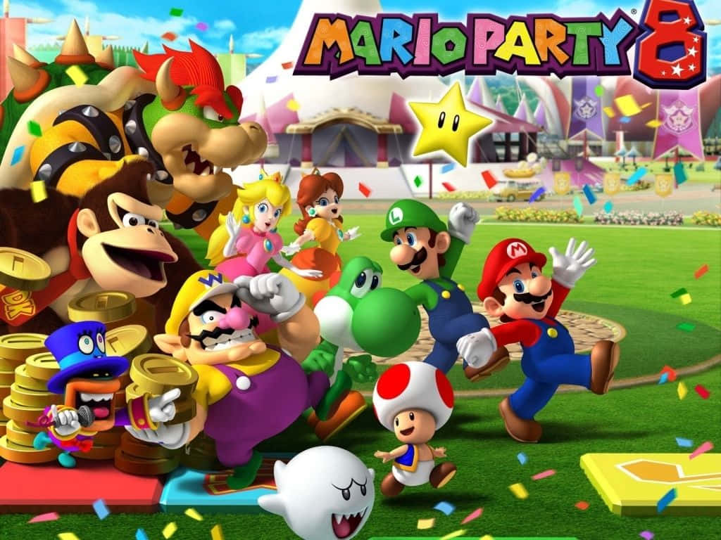 "Mario Party Characters Competition" Wallpaper
