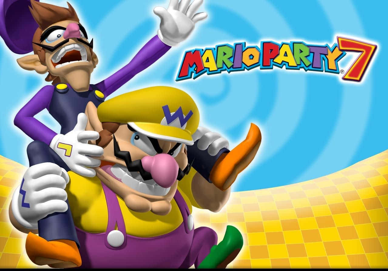 Mario Party Game Fun with Friends Wallpaper