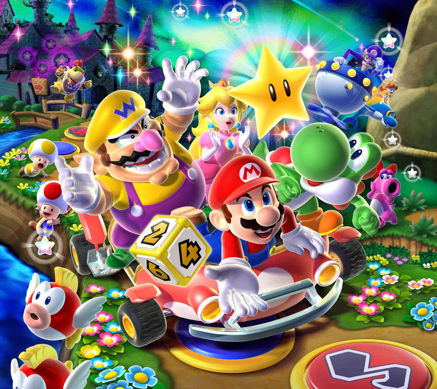 Mario Party: Multiplayer fun to enjoy with friends Wallpaper