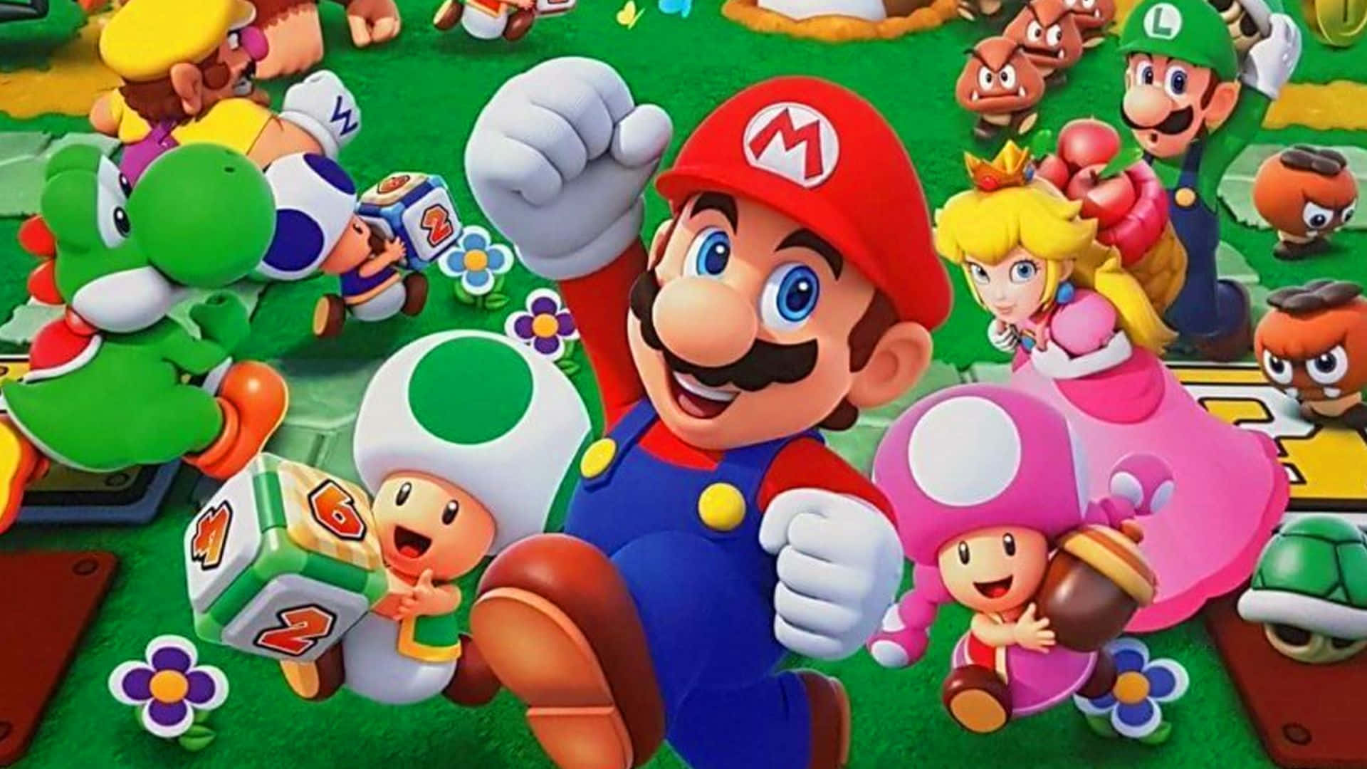 Mario Party - The Ultimate Digital Board Game Adventure Wallpaper