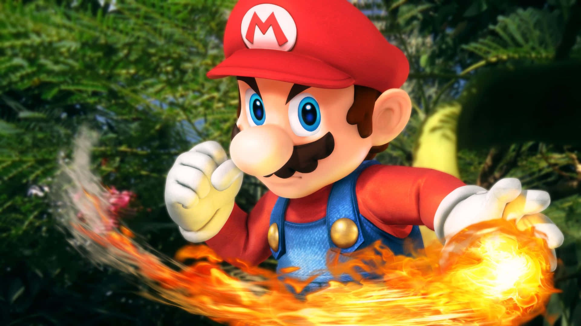 Den klassiske Super Mario på en mission for at redde Svampemarkedet.