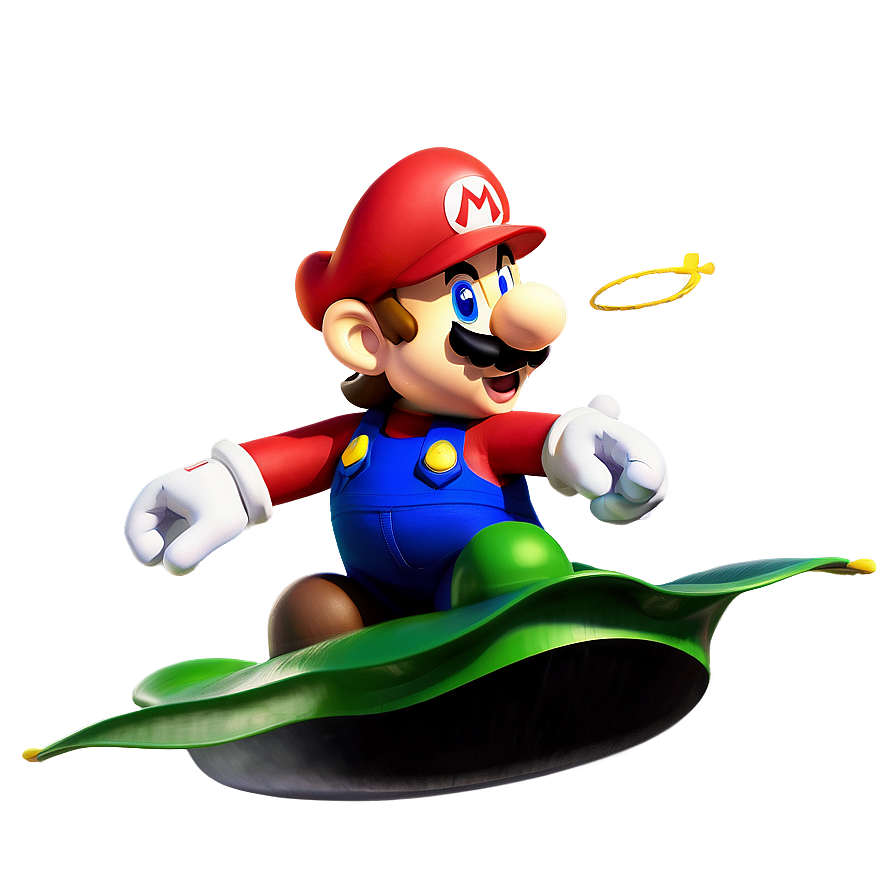 Mario Riding Plessie Png B PNG