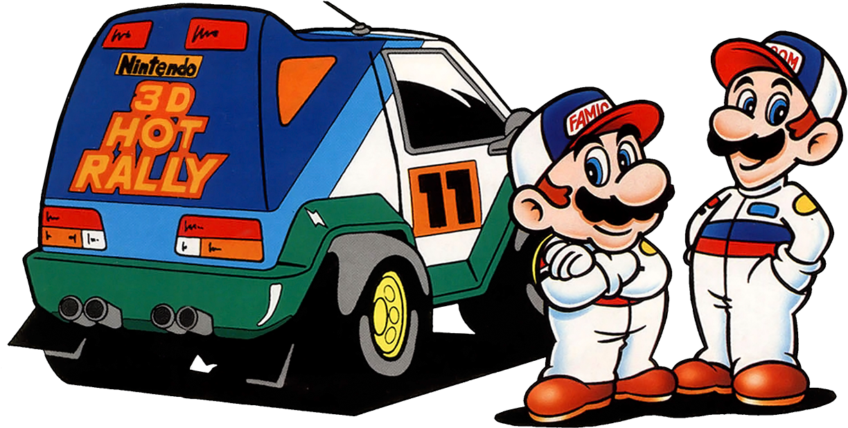 Marioand Luigi Rally Racers PNG