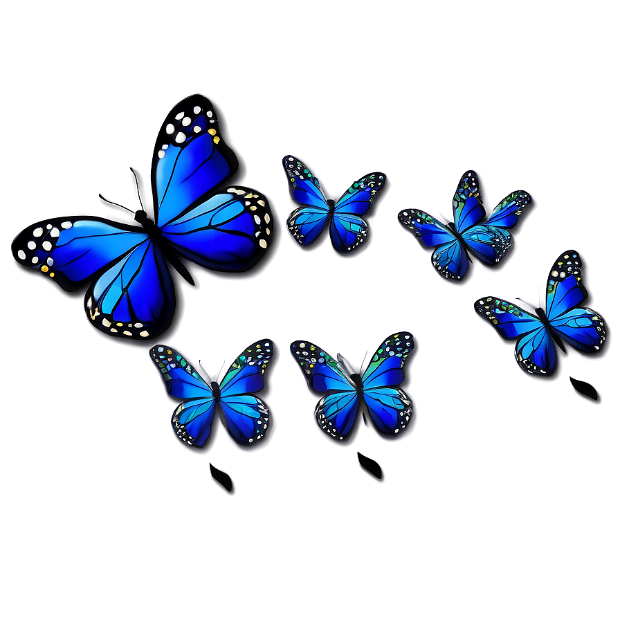 Download Mariposas And Starry Night Png Kxu | Wallpapers.com