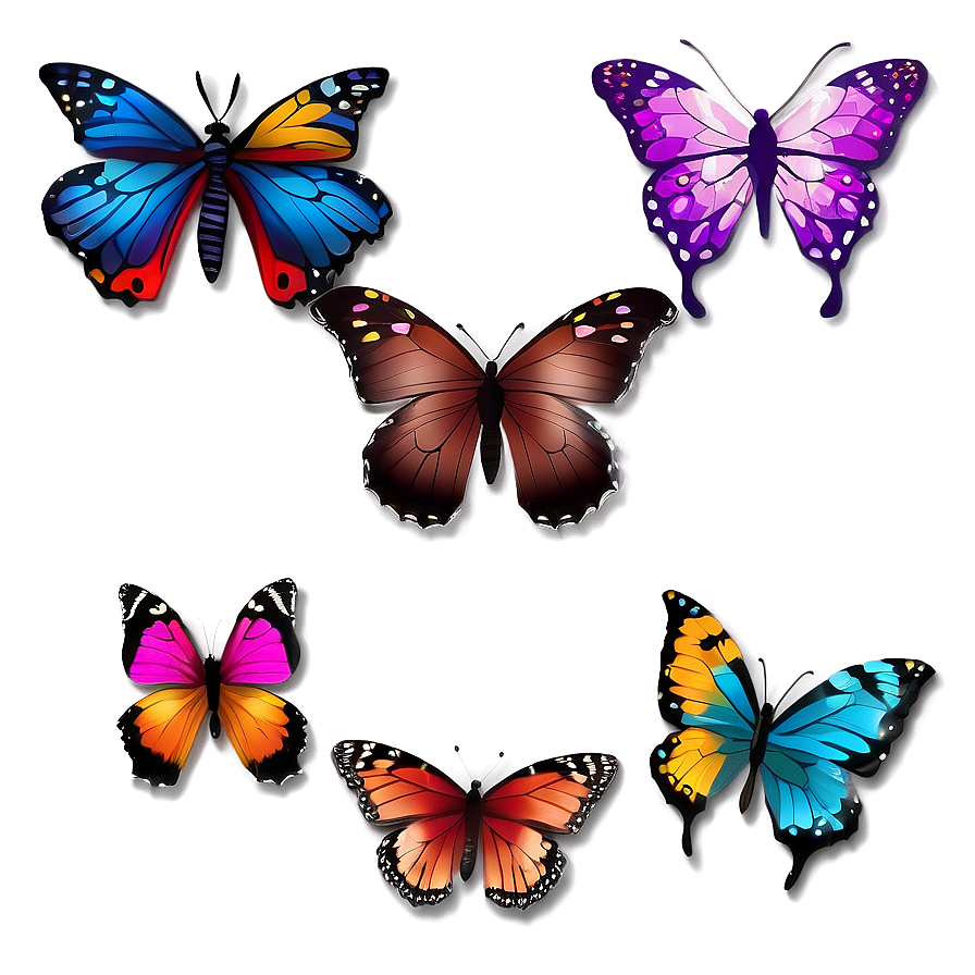 Mariposas B PNG