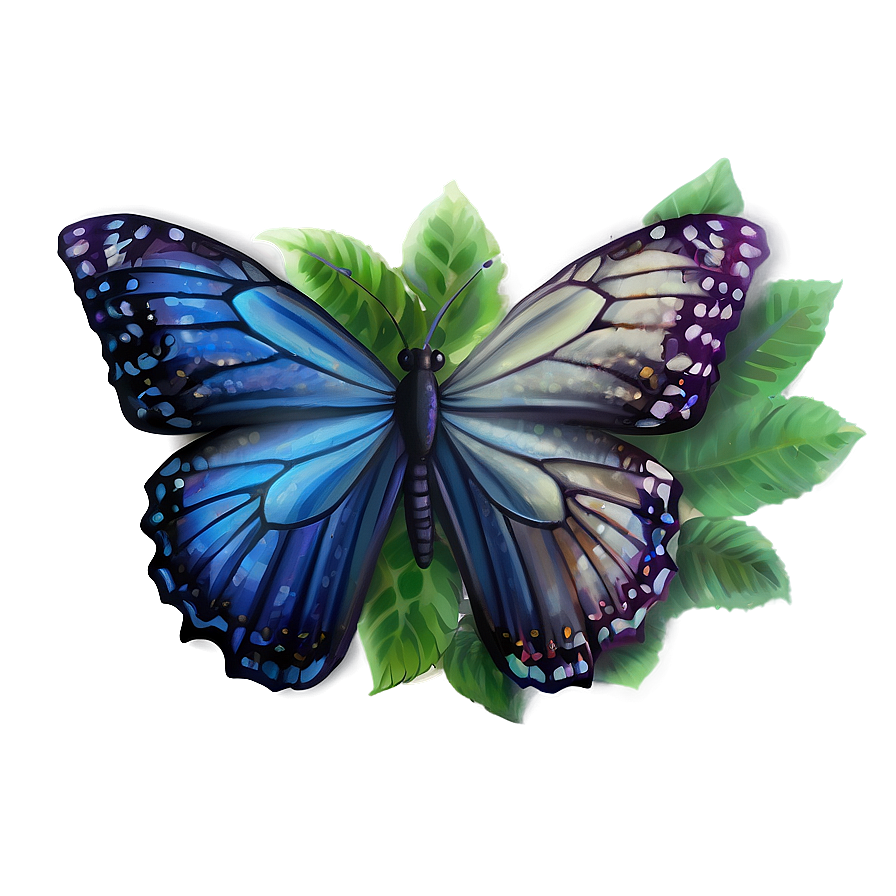 Mariposas In Misty Forest Png Lfs PNG