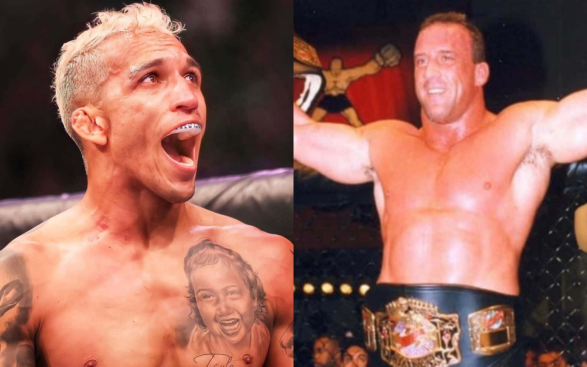 Mark Coleman And Charles Oliveria Wallpaper