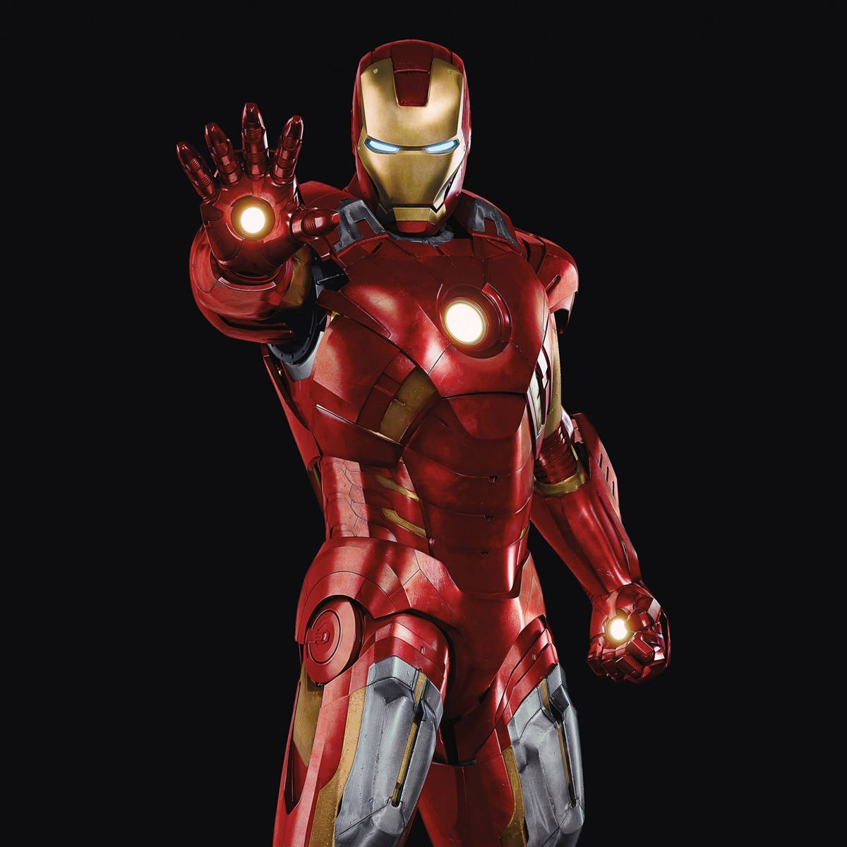 Mark VII Armor Iron Man Superhelte Tapet Wallpaper
