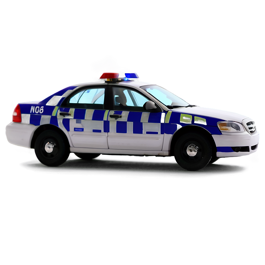 Marked Police Car Png 06132024 PNG