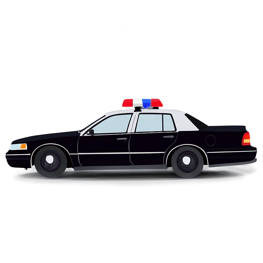 Marked Police Car Png Acw PNG