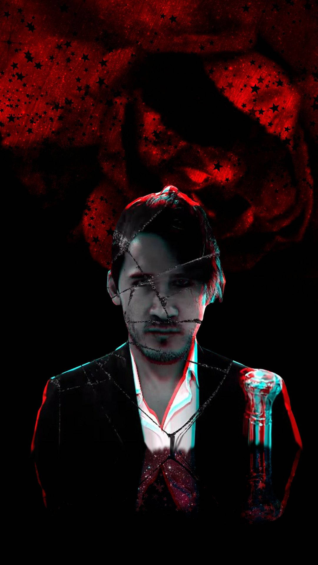 Markiplierbesatt Damien. (assuming This Is A Potential Wallpaper Theme Featuring The Youtubers Markiplier And Damien Haas). Wallpaper