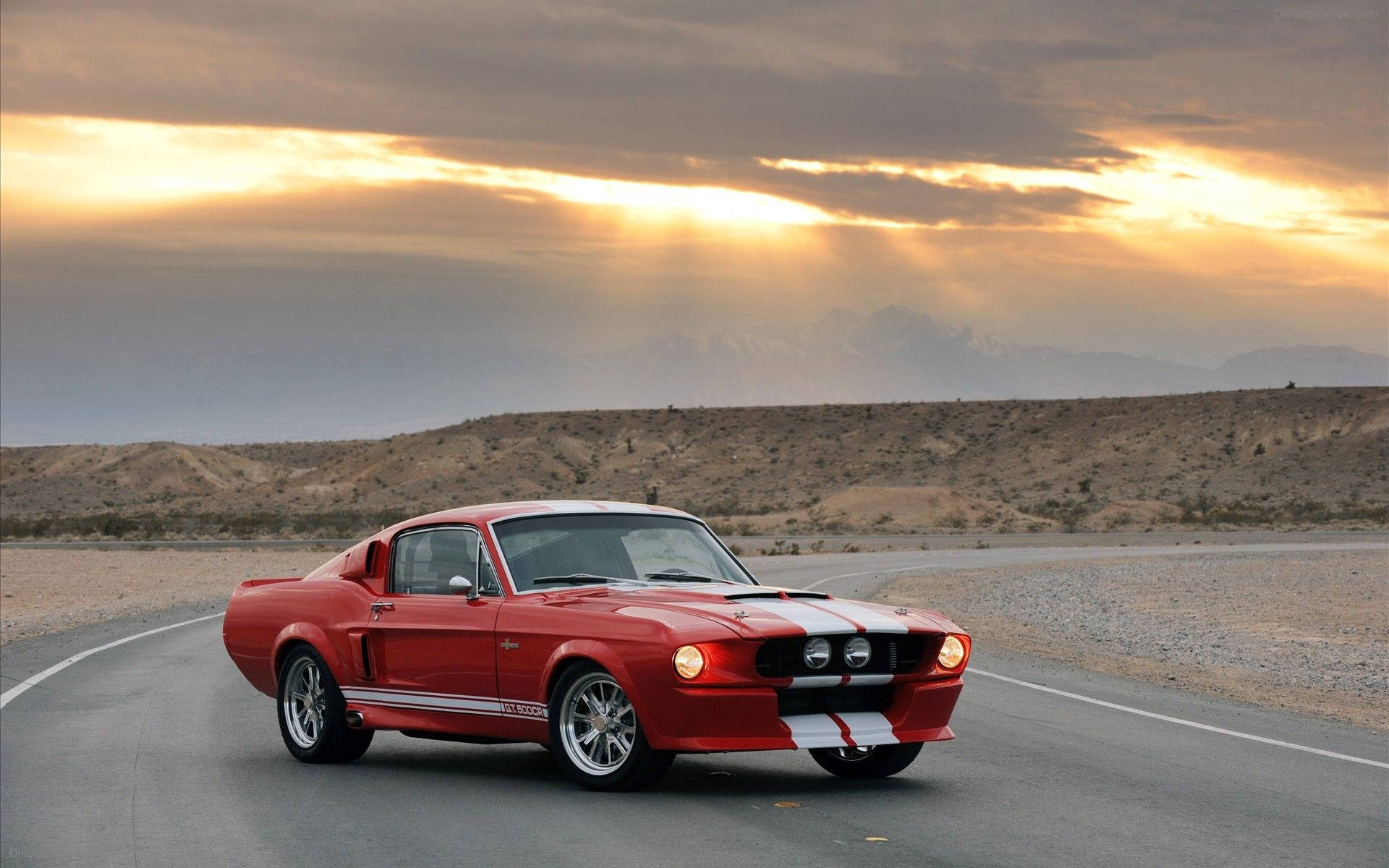 Marlboro Red Shelby Mustang Wallpaper