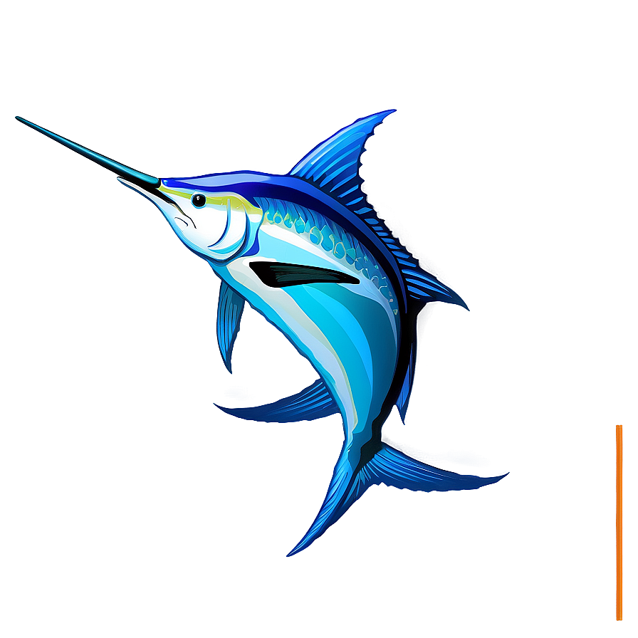 Marlin Fishing Badge Png Lcd PNG