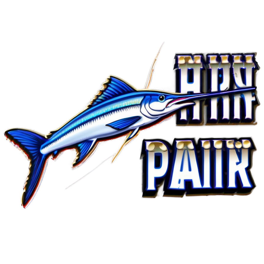 Marlin Fishing Tournament Logo Png 06242024 PNG